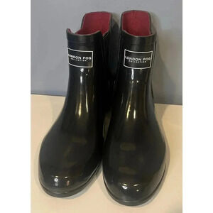 NIB London Fog Rain Booties - Women's Size 10M